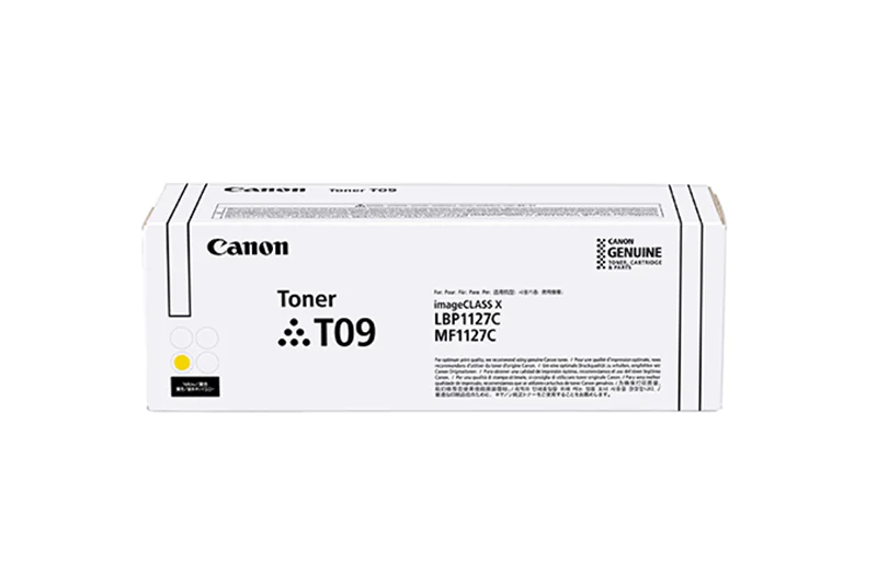 Canon T09 - Gelb - Original - Tonerpatrone - für i-SENSYS X C1127i, X C1127iF, X C1127P Canon T09 - Gelb - Original - Tonerpatrone - für i-SENSYS X C1127i, X C1127iF, X C1127P