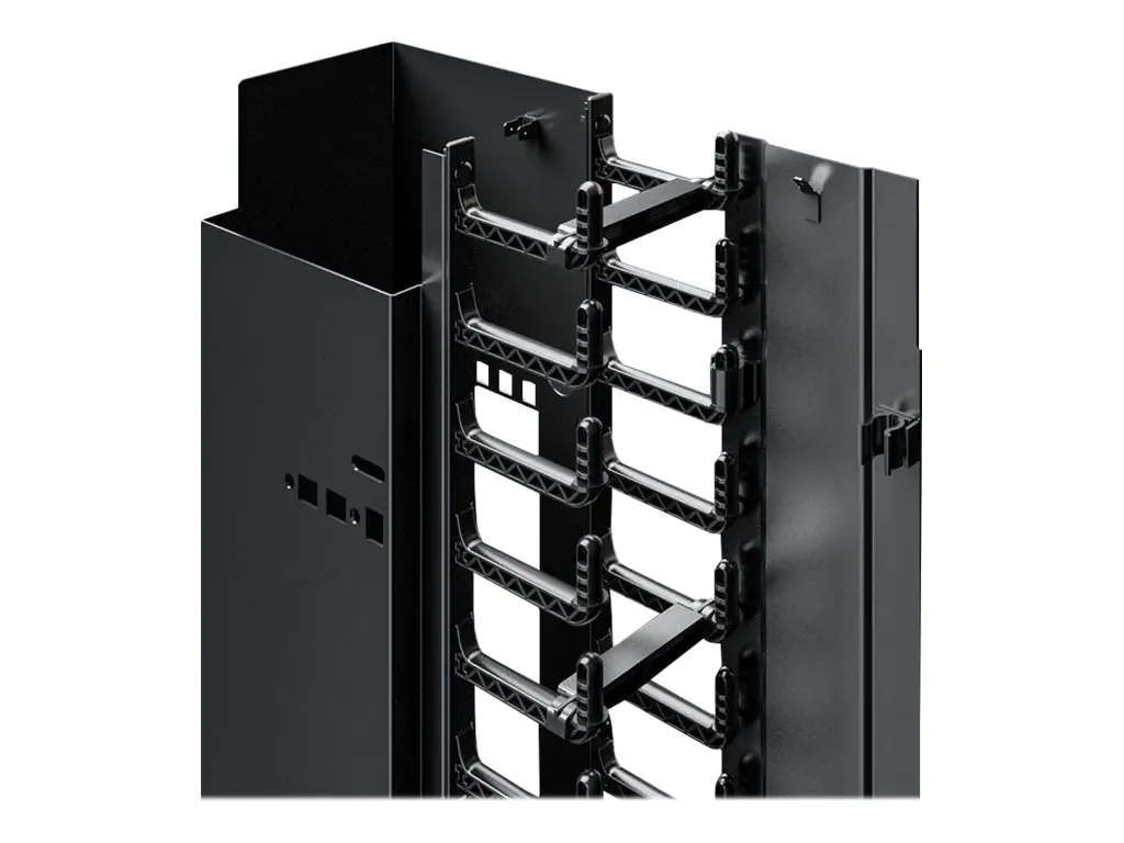 Rittal VX IT - Kabelkanal - Rack montierbar - RAL 9005 - 42HE
