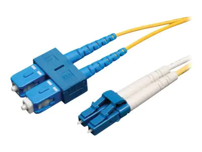 Tripp Eaton Tripp Lite Series Duplex Singlemode 9/125 Fiber Patch Cable (LC/SC) Tripp Eaton Tripp Lite Series Duplex Singlemode 9/125 Fiber Patch Cable (LC/SC)
