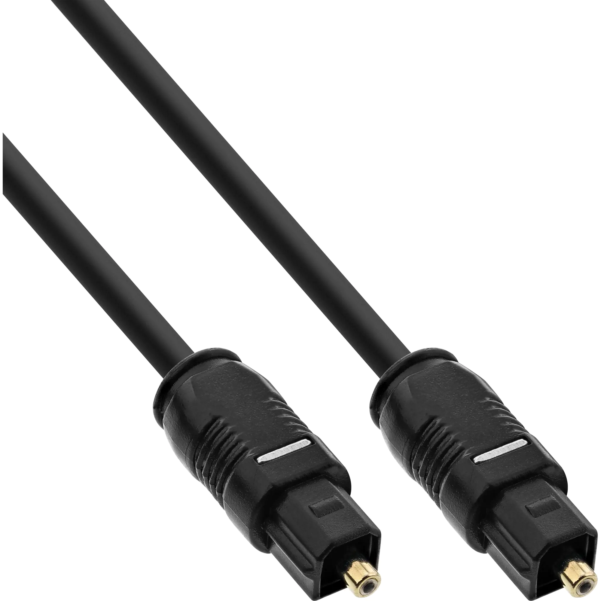 InLine - Digitales Audio-Kabel (optisch) - TOSLINK männlich zu TOSLINK männlich - 3 m - Schwarz