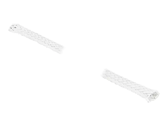 Delock - Geflechtschlauch - 10 m - weiß