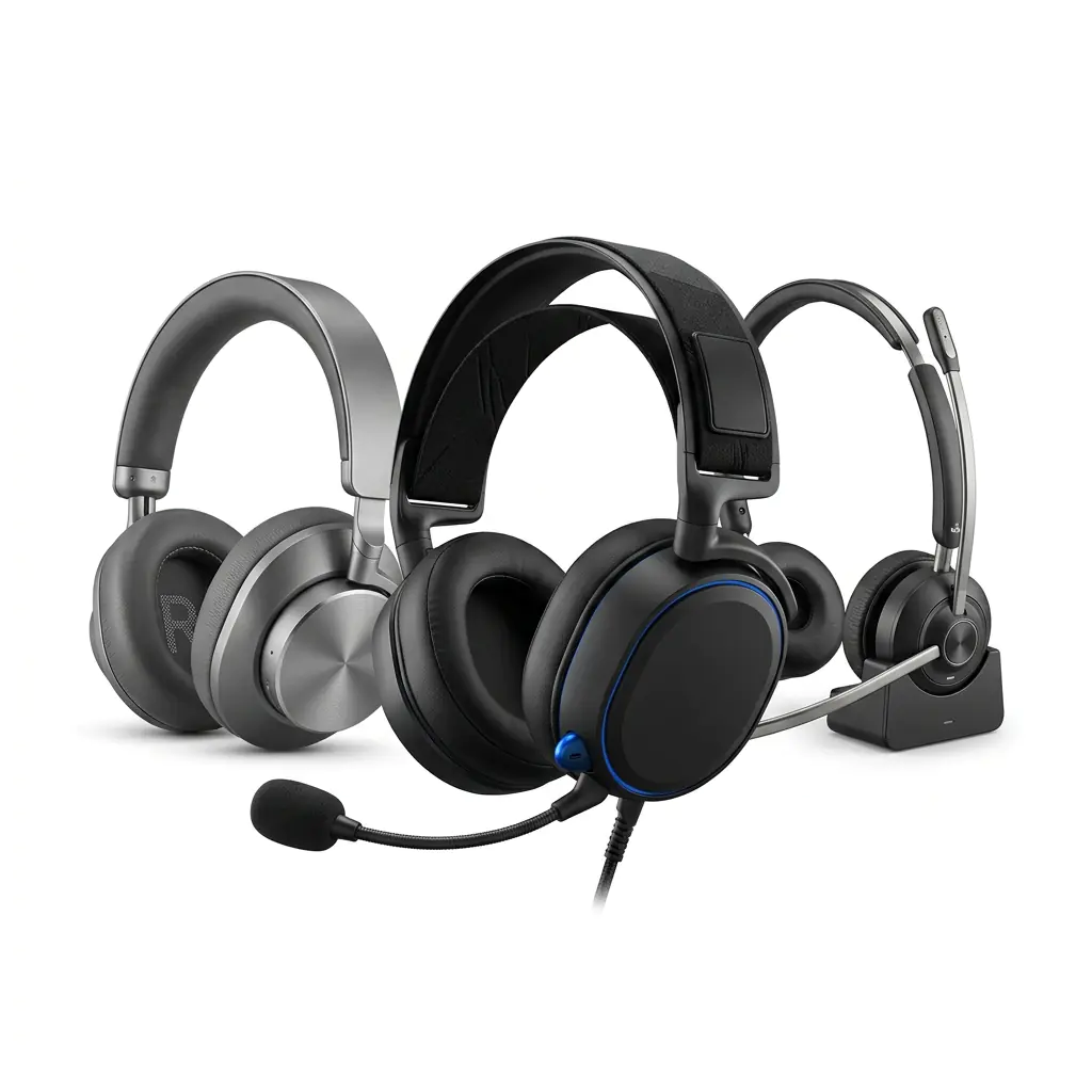 Headsets & Kopfhörer