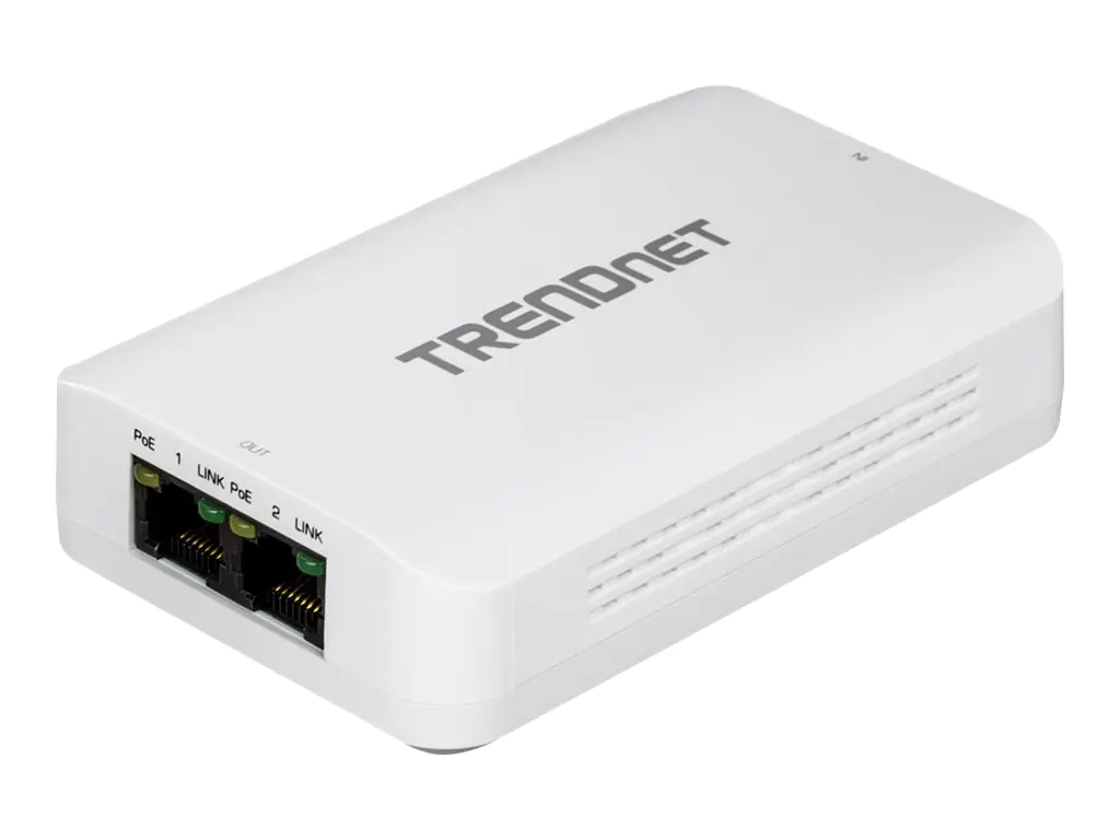 Trendnet TPE-BE200 - Netzwerkextender - 1GbE - 2 Anschlüsse - bis zu 200 m - TAA-konform