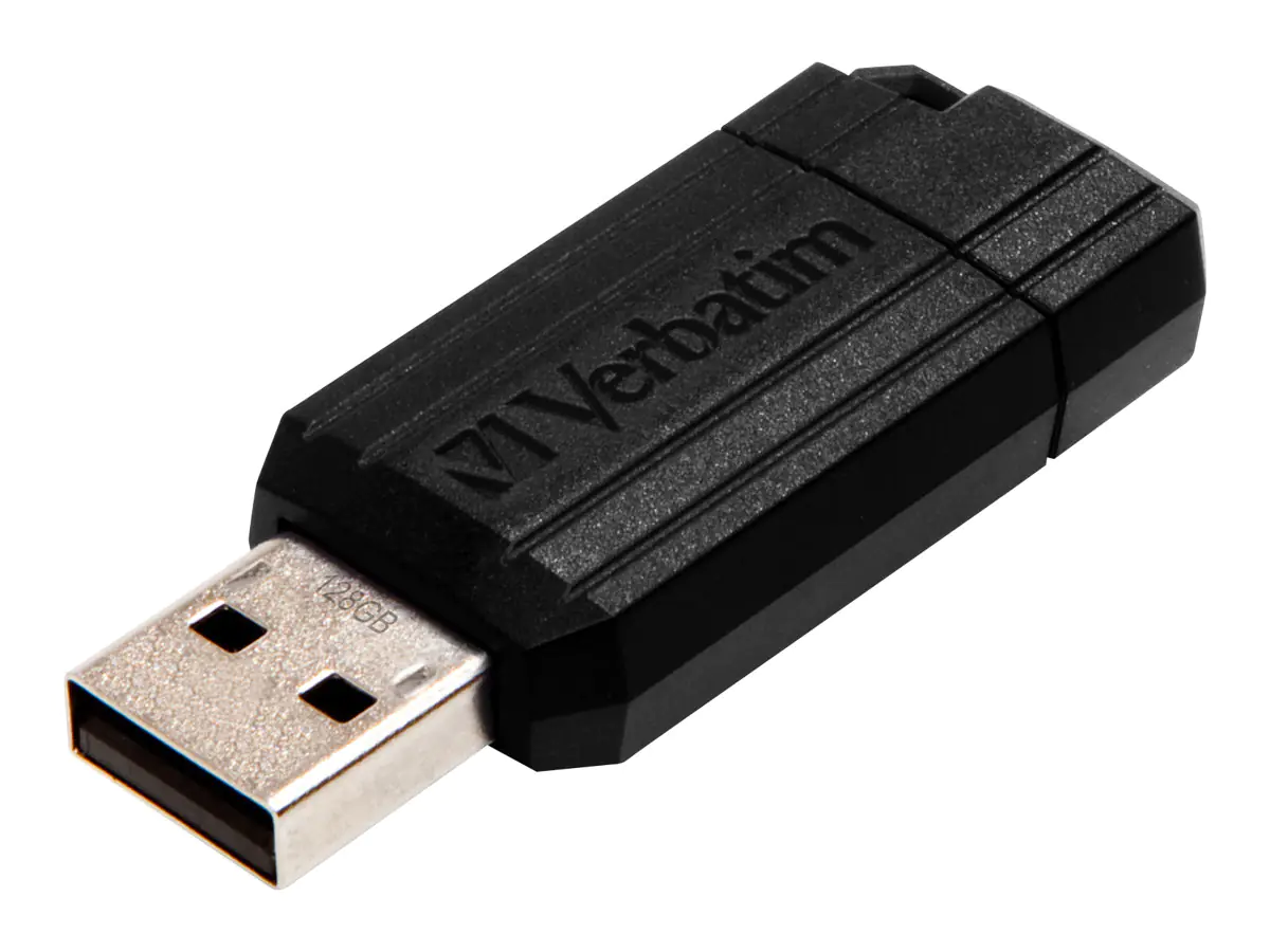 Verbatim USB Stick Pin Stripe 49071 128GB schwarz