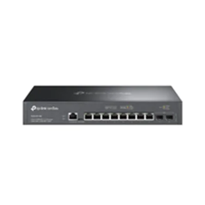 TP-Link Omada SG3210X-M2 V1 - Switch - L2+ - managed - 8 x 2.5GBase-T + 2 x 10Gb Ethernet SFP+ - an Rack montierbar, Desktop