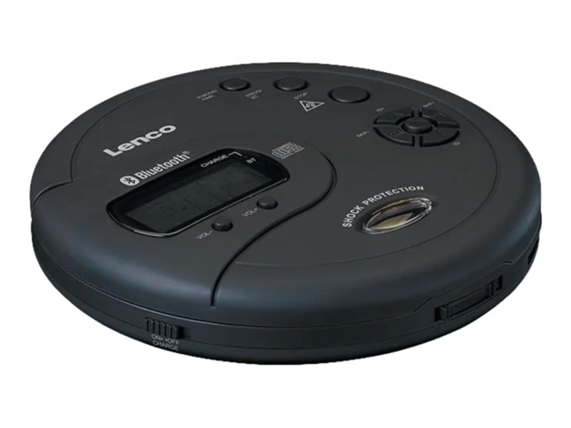 Lenco CD-300, MP3 Spieler, LCD, Schwarz CD-300SCHWARZ
