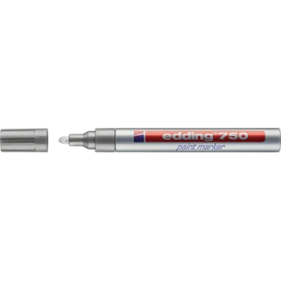 edding Lackmarker 750 4-750054 2-4mm Rundspitze permanent silber edding Lackmarker 750 4-750054 2-4mm Rundspitze permanent silber