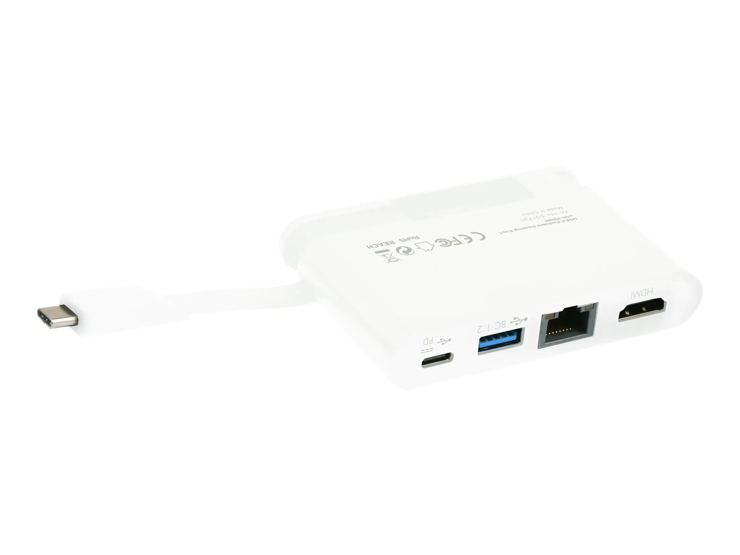 Dicota USB-C Portable Docking 4-in-1 with HDMI D31730
