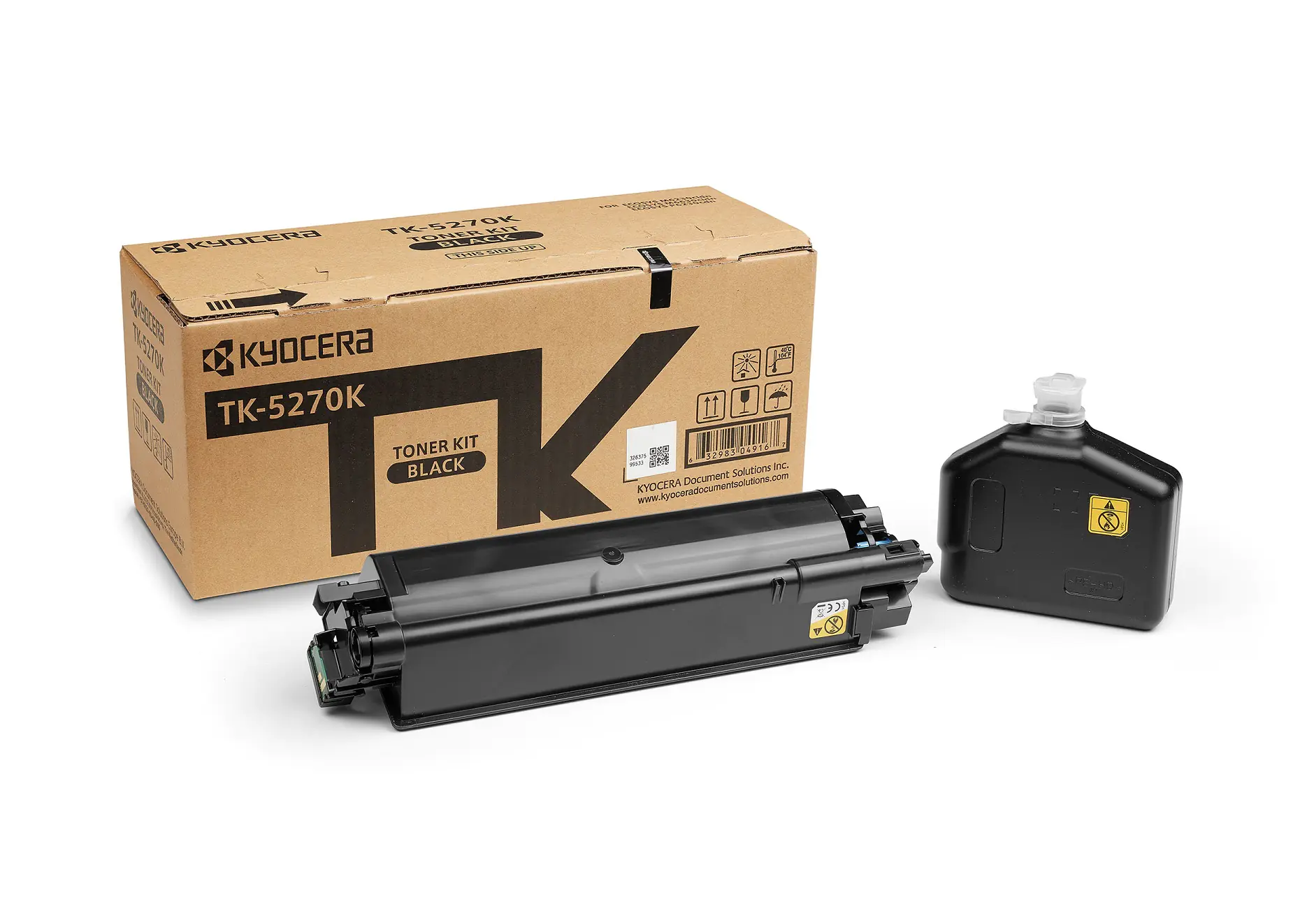 Kyocera TK 5270K - Schwarz - Original - Tonerpatrone - für ECOSYS M6230, M6630, P6230 Kyocera TK 5270K - Schwarz - Original - Tonerpatrone - für ECOSYS M6230, M6630, P6230