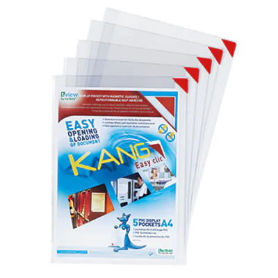 Tarifold Sichttafel KANG 194770 DIN A4 rt 5 St./Pack. Tarifold Sichttafel KANG 194770 DIN A4 rt 5 St./Pack.