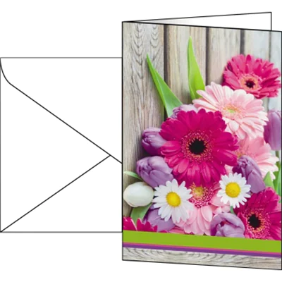 SIGEL Motivkarte Colorful DS001 11,5x17cm 10 St./Pack. +Umschläge SIGEL Motivkarte Colorful DS001 11,5x17cm 10 St./Pack. +Umschläge
