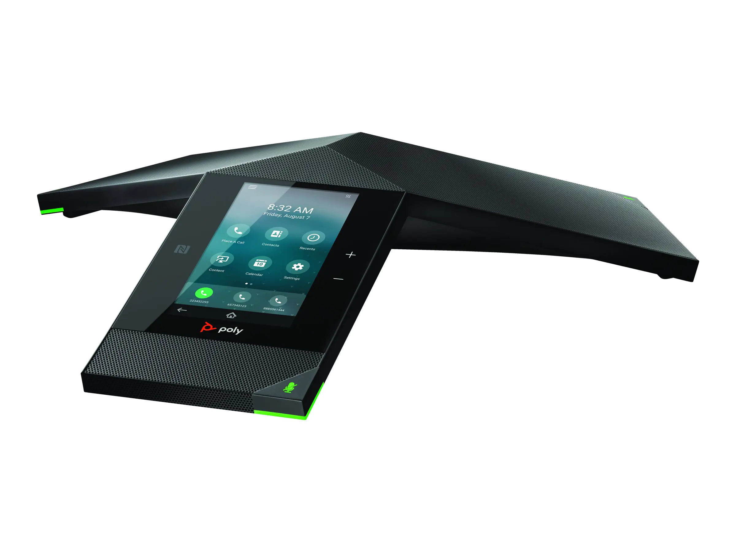 Poly Trio 8800 - VoIP-Konferenztelefon - mit Bluetooth-Schnittstelle - fünfwegig Anruffunktion - SIP - 3 Leitungen - Schwarz Poly Trio 8800 - VoIP-Konferenztelefon - mit Bluetooth-Schnittstelle - fünfwegig Anruffunktion - SIP - 3 Leitungen - Schwarz