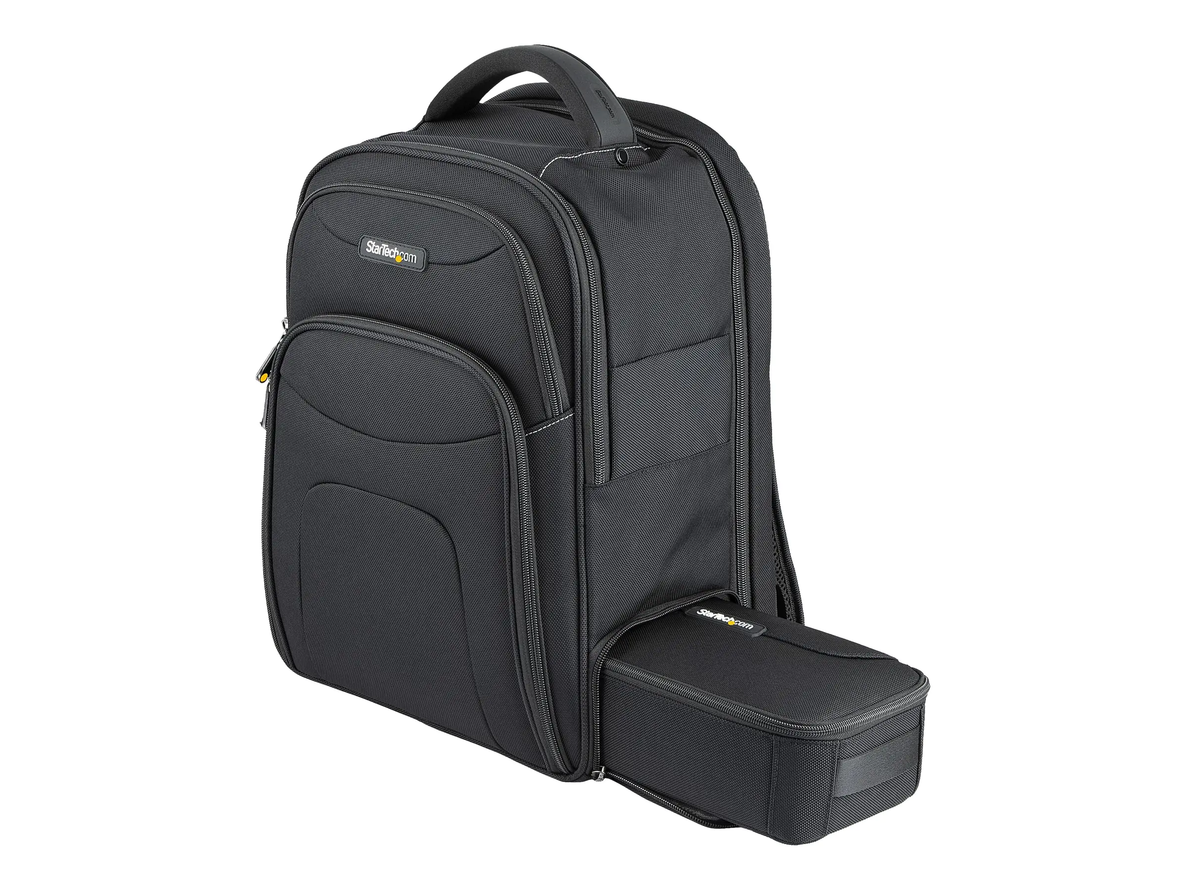 StarTech 15.6" Laptop Rucksack mit abnehmbarer Zubehörtasche - Ergonomischer IT Rucksack für IT Techniker/Profi - Robuster Notebook/Laptop Rucksack - Gepolsterter Business Rucksack (NTBKBAG156) - Notebook-Rucksack - 39.6 cm (15.6")