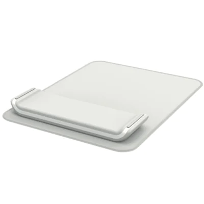 Leitz Mauspad Ergo 20 x 2,3 x 26 cm (B x H x T) Stahl/ABS Kunststoff/TPE Kunststoff/Polypropylen hellgrau Leitz Mauspad Ergo 20 x 2,3 x 26 cm (B x H x T) Stahl/ABS Kunststoff/TPE Kunststoff/Polypropylen hellgrau