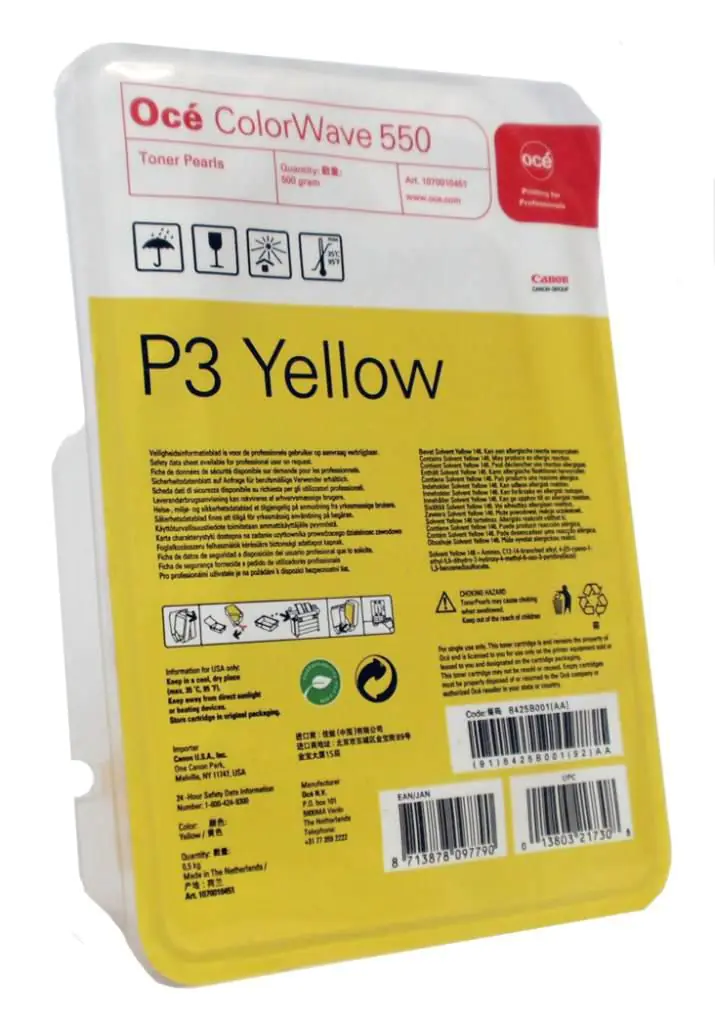 Canon Production Printing P3 - 500 g - Gelb - original - Tonernachfüllung - für Océ C550