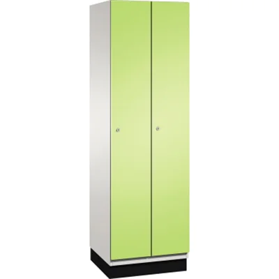 C+P Umkleidespind 4510020S10024 Sockel 2Abteile B600mm lgr/vgn