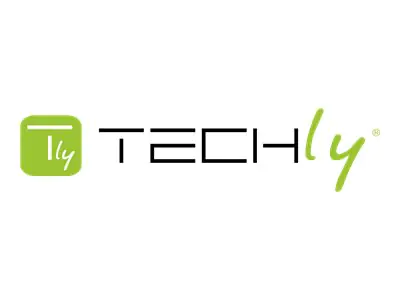 Techly USB-C Adapter Stecker/Buchse 90° gewinkelt 40Gbps 4K und 8K