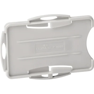 DURABLE Ausweishalter ECO 87 x 54 mm (B x H) Kunststoff, 80 % recycelt grau 10 St./Pack. DURABLE Ausweishalter ECO 87 x 54 mm (B x H) Kunststoff, 80 % recycelt grau 10 St./Pack.
