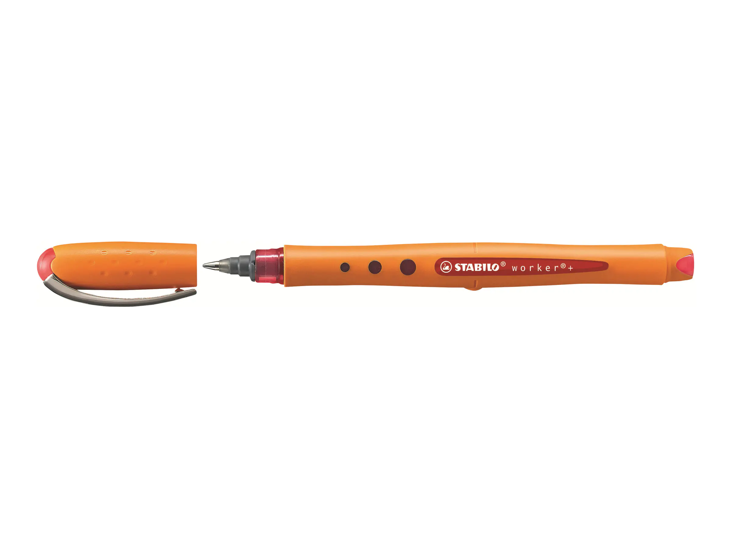 STABILO Tintenroller bionic worker 2018/40 M 0,5mm rot