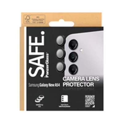 SAFE. by PanzerGlass - Objektivschutz für Handy - Schwarz - für Samsung Galaxy A55