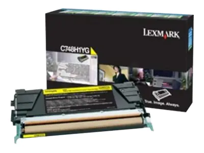 Lexmark Gelb - original - Tonerpatrone Lexmark C748H3YG