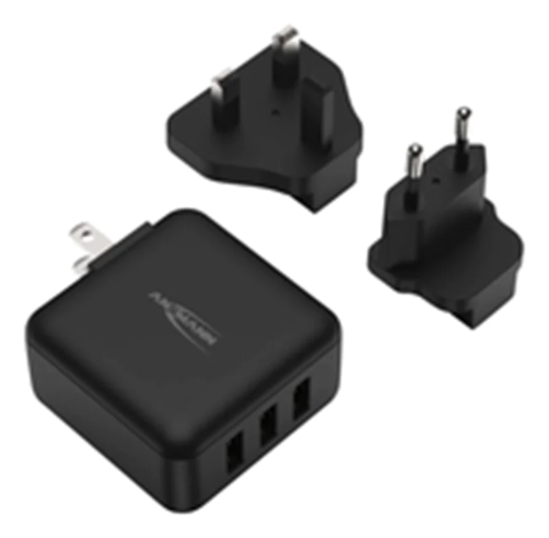 Ansmann TC315, Indoor, AC, 5 V, 3 A, Schwarz 1001-0139