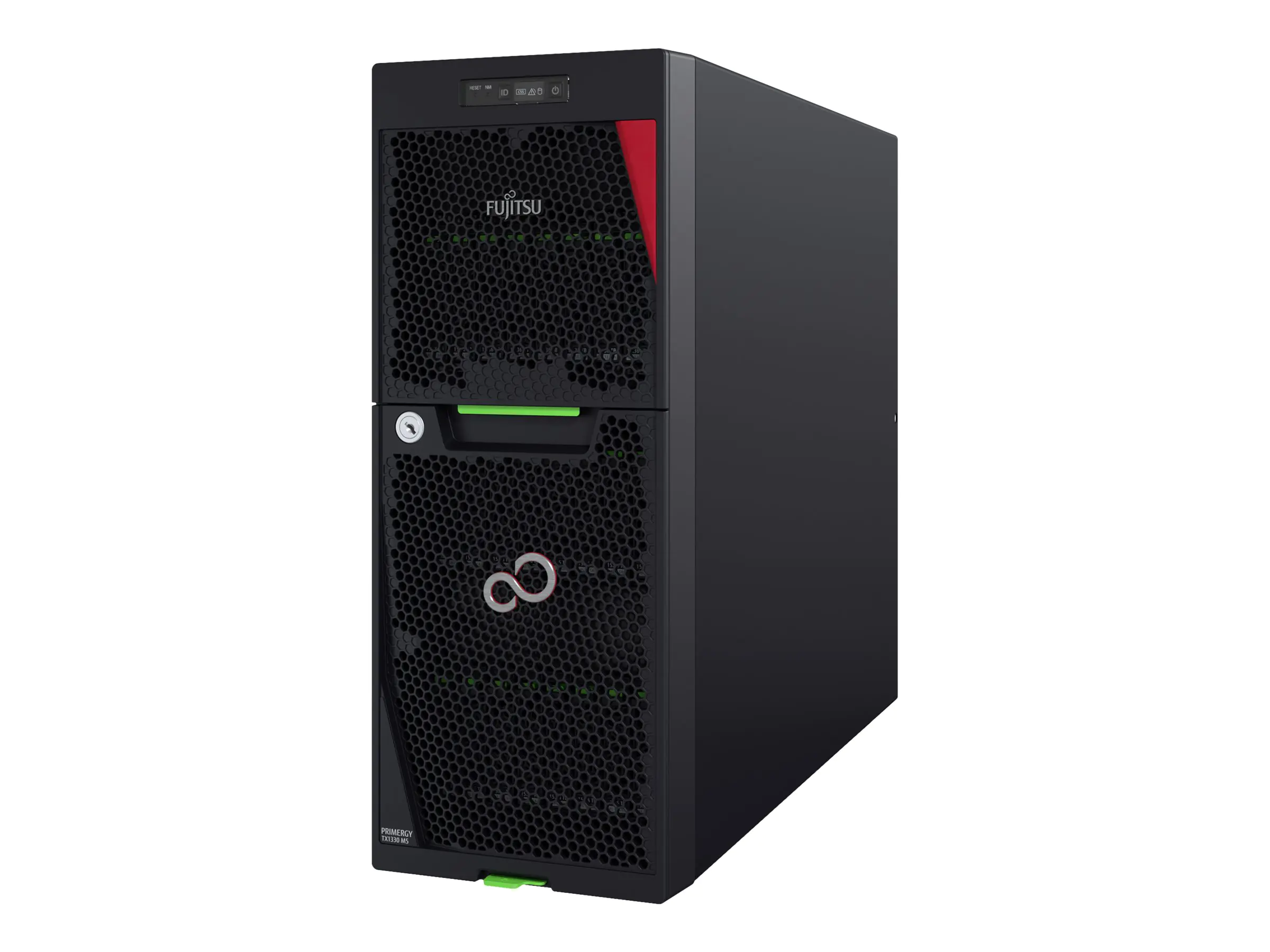 Fujitsu PRIMERGY TX1330 M5 - Server - Tower - Xeon E-2334 / 3.4 GHz - RAM 16 GB - keine HDD - Monitor: keiner
