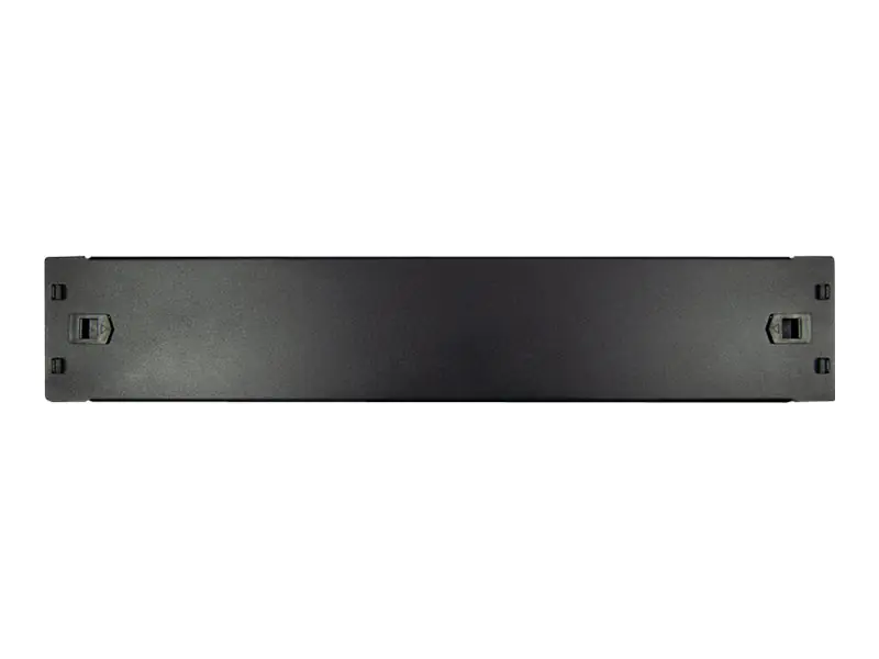 Inter-Tech - Blindplatte - Schwarz, RAL 9005 - 2U - 48.3 cm (19")