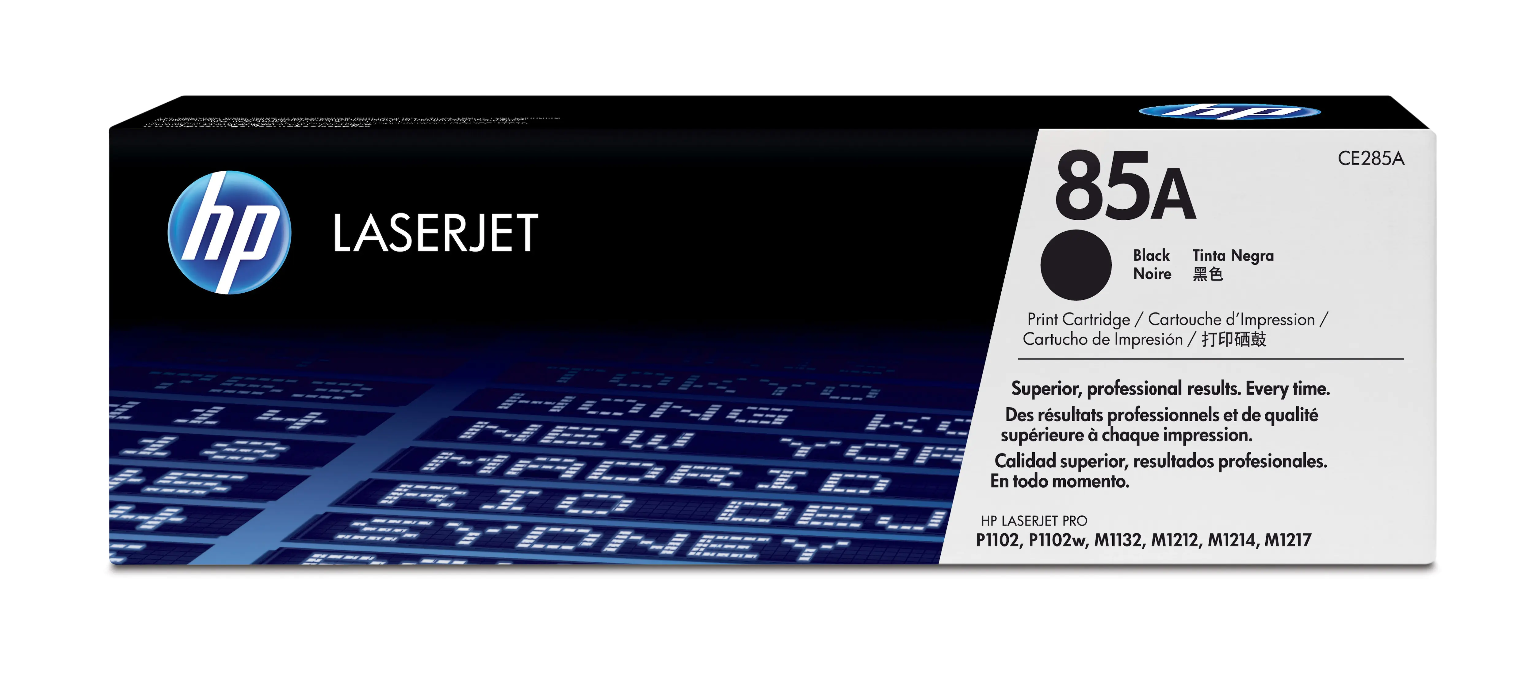 HP 85A - Schwarz - original - LaserJet - Tonerpatrone (CE285A) - für LaserJet Pro M1132 MFP, M1212nf MFP, M1217nfw MFP, P1102, P1102s, P1102W, P1109, P1109W HP 85A - Schwarz - original - LaserJet - Tonerpatrone (CE285A) - für LaserJet Pro M1132 MFP, M1212nf MFP, M1217nfw MFP, P1102, P1102s, P1102W, P1109, P1109W