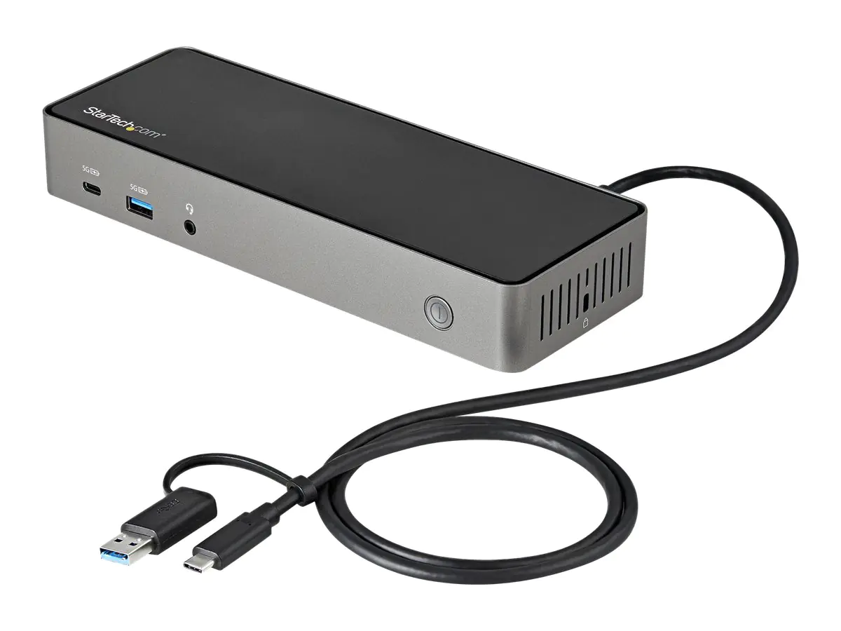 StarTech.com USB-C USB-A Dock,Hybrid Triple Monitor DK31C3HDPDUE