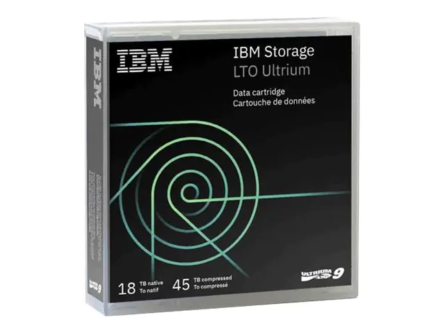 IBM - LTO Ultrium 9 - 18 TB / 45 TB - ohne Etikett - grün IBM - LTO Ultrium 9 - 18 TB / 45 TB - ohne Etikett - grün