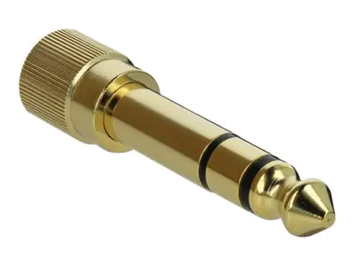 Delock - Audio-Adapter - mini-phone stereo 3.5 mm weiblich zu Stereo-Stecker weiblich