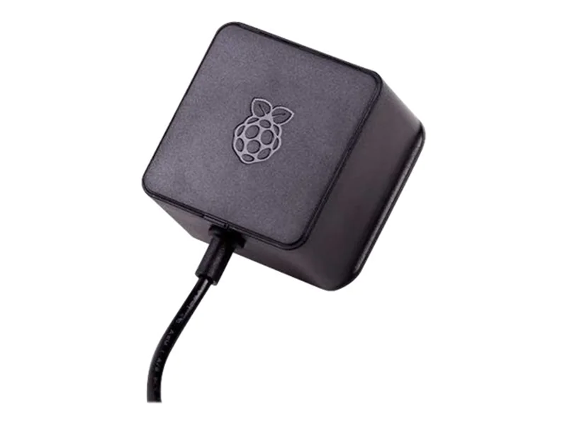 Raspberry Pi - Netzteil - Wechselstrom 100-240 V - 15 Watt - Europa - Schwarz - für Raspberry Pi 4 Model B, 400 Personal Computer Kit