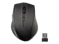 SPEEDLINK CALADO Silent SL-6343-RRBK - Maus - Für Rechtshänder - optisch - 5 Tasten - kabellos - 2.4 GHz - kabelloser Empfänger (USB)