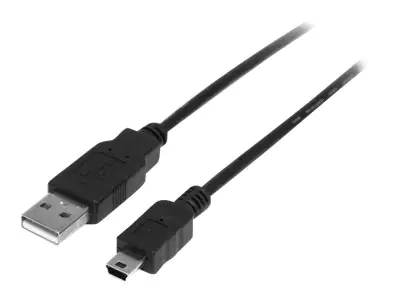 StarTech 50cm USB 2.0 A auf Mini B Kabel - St/St - USB-Kabel - USB (M) zu Mini-USB, Typ B (M) - USB 2.0 - 50 cm - Schwarz StarTech 50cm USB 2.0 A auf Mini B Kabel - St/St - USB-Kabel - USB (M) zu Mini-USB, Typ B (M) - USB 2.0 - 50 cm - Schwarz