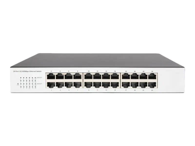 Digitus Professional Fast Ethernet N-Way Switch DN-60021-2 - Switch - unmanaged - 24 x 10/100 - Desktop, an Rack montierbar