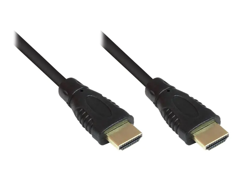 Good Connections - HDMI mit Ethernetkabel - HDMI (M) bis HDMI (M) - 1.5 m - abgeschirmt - Schwarz - 4K Unterstützung