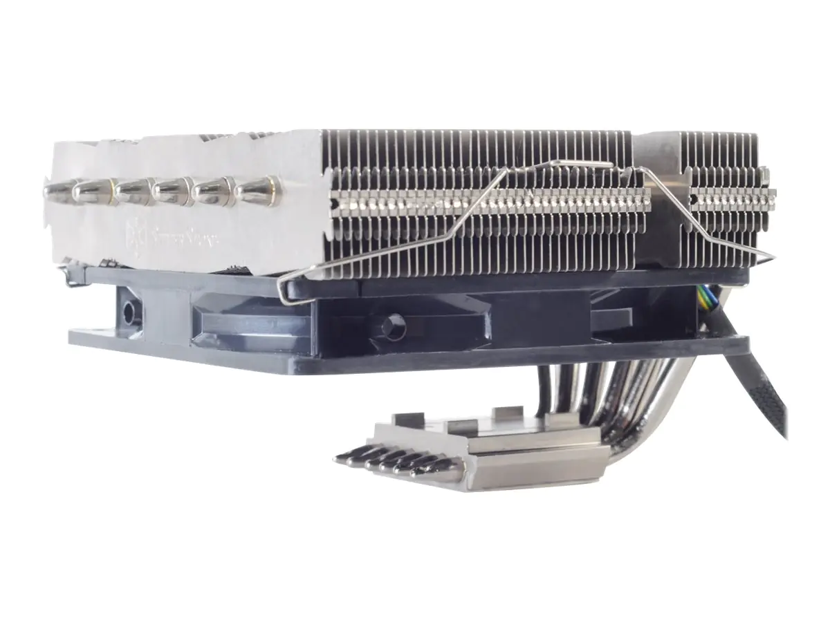 SilverStone Nitrogon NT06-PRO - Prozessor-Luftkühler - (für: LGA1156, LGA1155, LGA1150, LGA1151, LGA1366, LGA775, LGA2011, LGA2066, AM2, AM3, FM1, FM2, AM4) - Aluminium mit Kupferbasis - 120 mm