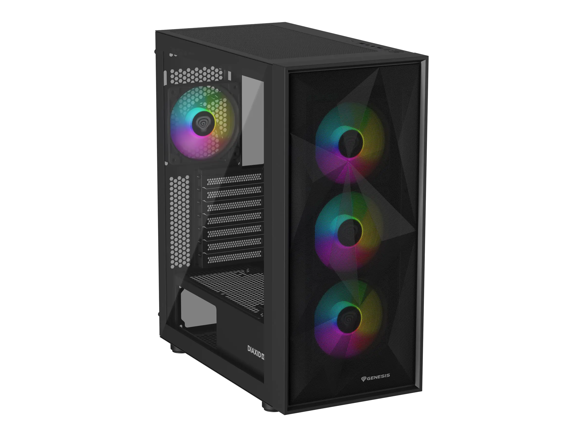natec Genesis Diaxid 605 ARGB juoda