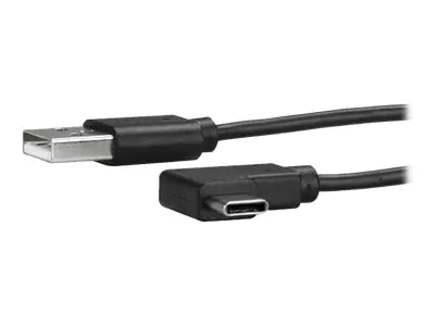 StarTech USB-A auf USB-C Kabel - rechts gewinkelt - St/St - 1m - USB 2.0 Kabel - USB Typ-C - USB A zu USB-C Kabel - USB-Kabel - USB (M) gerade bis USB-C (M) rechtwinklig - USB 2.0 - 1 m - Schwarz StarTech USB-A auf USB-C Kabel - rechts gewinkelt - St/St - 1m - USB 2.0 Kabel - USB Typ-C - USB A zu USB-C Kabel - USB-Kabel - USB (M) gerade bis USB-C (M) rechtwinklig - USB 2.0 - 1 m - Schwarz