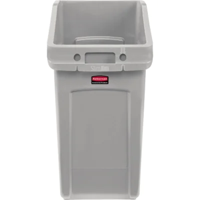 Rubbermaid Untertischbehälter Slim Jim 2026721 87l grau Rubbermaid Untertischbehälter Slim Jim 2026721 87l grau