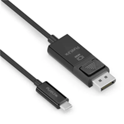 Purelink USB-C auf DisplayPort Kabel, 4K60 iSerie, schwarz, 1,50m Purelink USB-C auf DisplayPort Kabel, 4K60 iSerie, schwarz, 1,50m