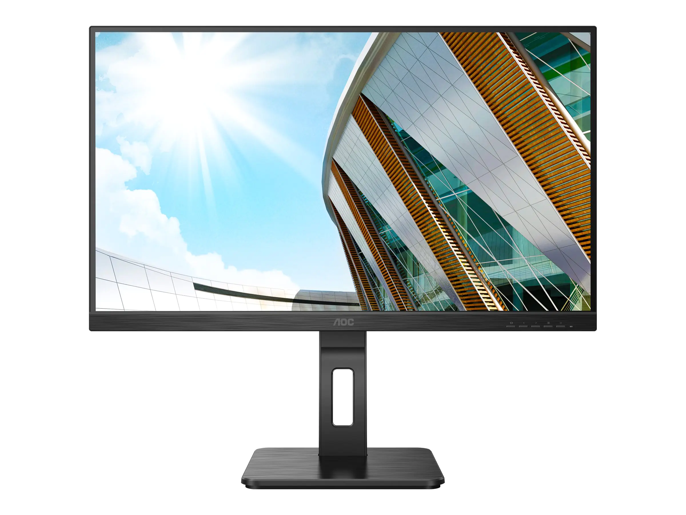 AOC Q27P2Q - LED-Monitor - 68.6 cm (27") - 2560 x 1440 QHD @ 75 Hz - IPS - 300 cd/m² - 1000:1 - 4 ms - HDMI, VGA, DisplayPort - Lautsprecher - Schwarz AOC Q27P2Q - LED-Monitor - 68.6 cm (27") - 2560 x 1440 QHD @ 75 Hz - IPS - 300 cd/m² - 1000:1 - 4 ms - HDMI, VGA, DisplayPort - Lautsprecher - Schwarz
