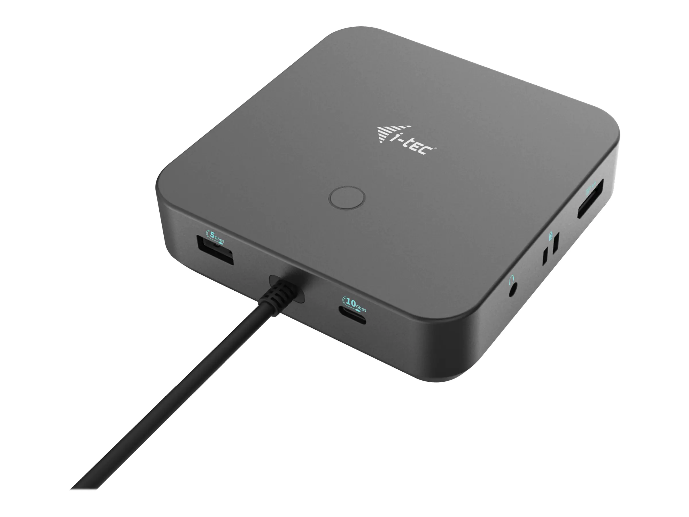 i-Tec - Dockingstation - USB-C / USB4 / Thunderbolt 3 / Thunderbolt 4 - HDMI, 2 x DP++ - 1GbE - 112 Watt - Europa