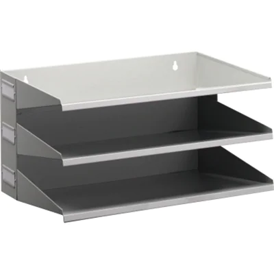 DURABLE Sortierstation 36 x 20,5 x 25 cm (B x H x T) DIN A4,Folio Stahlblech, pulverbeschichtet grau 3 Fächer DURABLE Sortierstation 36 x 20,5 x 25 cm (B x H x T) DIN A4,Folio Stahlblech, pulverbeschichtet grau 3 Fächer