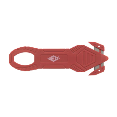 WEDO® Sicherheitsmesser Basic Einweg 6mm Edelstahl rot WEDO® Sicherheitsmesser Basic Einweg 6mm Edelstahl rot