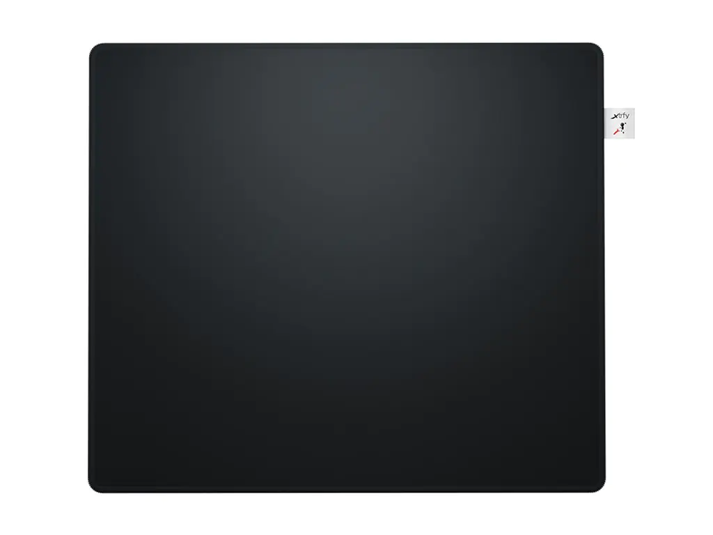 Xtrfy CHERRY XTRFY GPZ1, Schwarz, Einfarbig, Tuch, Anti-Rutsch-Basis, Gaming-Mauspad GPZ1-L-BLACK