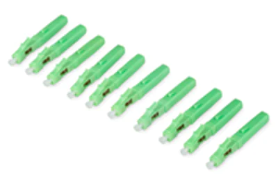 DIGITUS Fiber Optic Fast Connector SM LC/APC 10 piece pack DIGITUS Fiber Optic Fast Connector SM LC/APC 10 piece pack