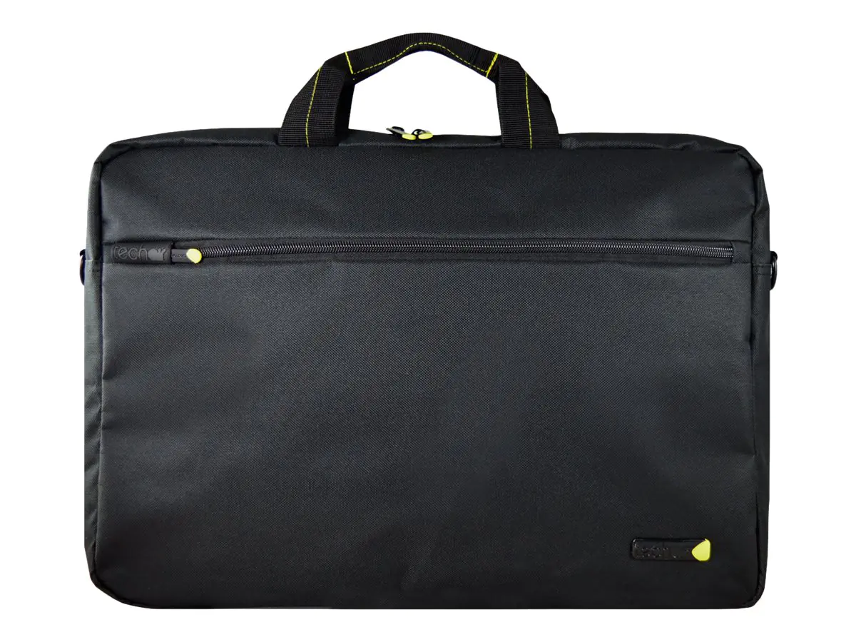 techair - Notebook-Schultertasche - 43.9 cm (17.3") - Schwarz