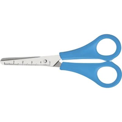 Westcott Kinderschere E-21592 00 13cm 5 Zoll rund hellblau Westcott Kinderschere E-21592 00 13cm 5 Zoll rund hellblau